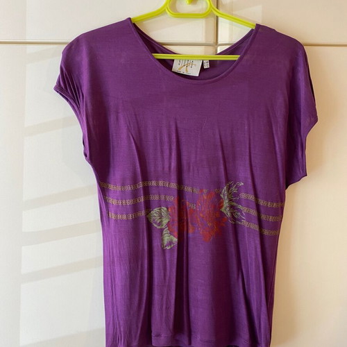 Purple blouse from Italy used, size M