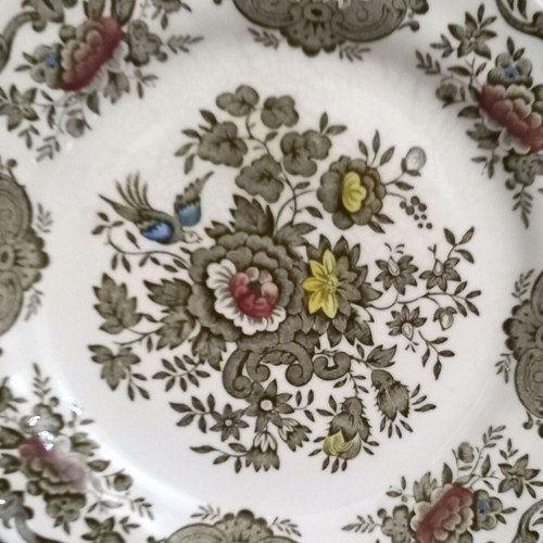 Ridgway decorative plate ’60s used, Windsor porcelain