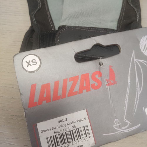 Lalizas Sailing Gloves Kevlar 5-Finger Cut Size XS New