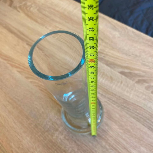 KROSNO Poland Glass Vase 30cm like new