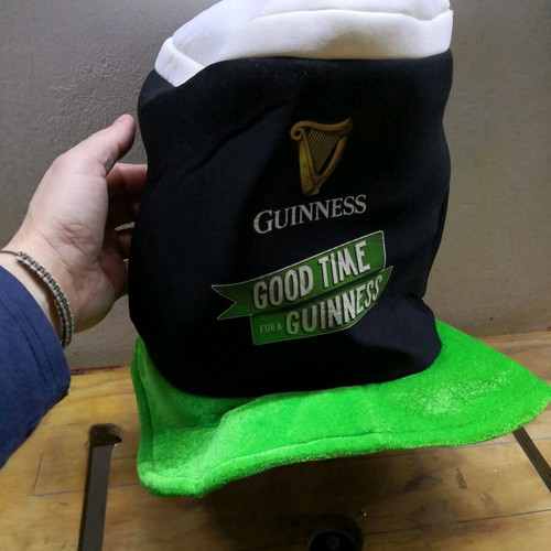 Guinness hat used, in good condition