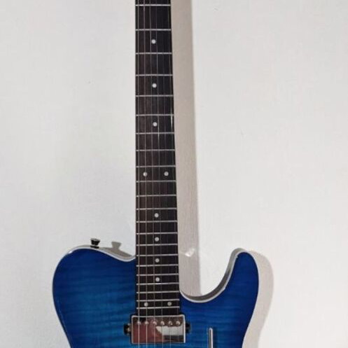 Modern Tele style guitar like new, custom features