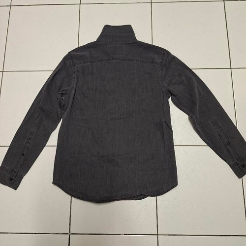 Hollister unisex denim shirt like new, size S, gray