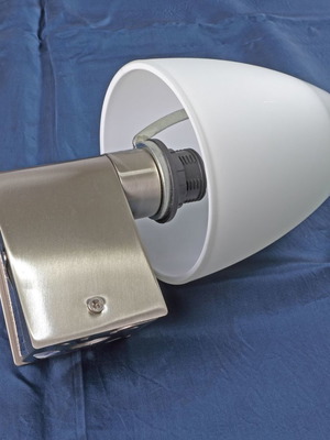 Wall light with switch new, E14 bulb