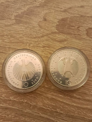 Κέρματα Γερμανίας 10€ καινούργια, πακέτο 2 τεμαχίων