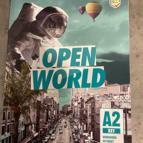 Open World A2 Key Workbook Frances Treloar English learning book used