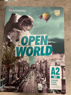 Βιβλίο εκμάθησης Αγγλικών Open World A2 Key Workbook Frances Treloar μεταχειρισμένο
