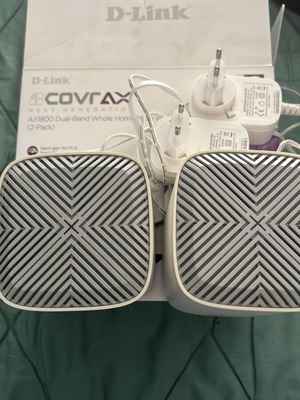 D-Link Covr AX1800 Dual Band Home Mesh Wi-Fi 6 σύστημα 2 τεμάχια σαν καινούργιο