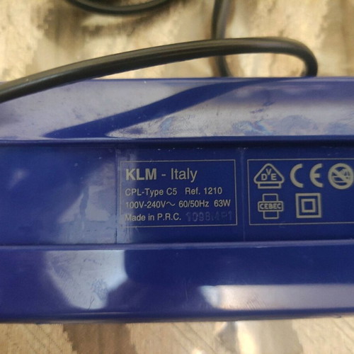KLM VapoStir Steam Straightener used with steam function