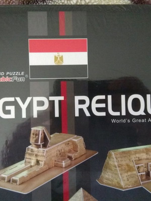 3D Puzzle Egypt Relique καινούργιο, CubicFun, 38 κομμάτια