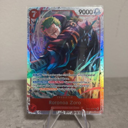Roronoa Zoro EB04-007 SR English OP15 Adventure on KAMI’s Island new