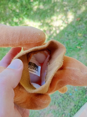 Kangaroo hand puppet marionette used