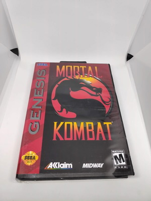 Mortal Kombat παιχνίδι Sega Genesis Mega Drive σαν καινούργιο, ολοκληρωμένο σε κουτί