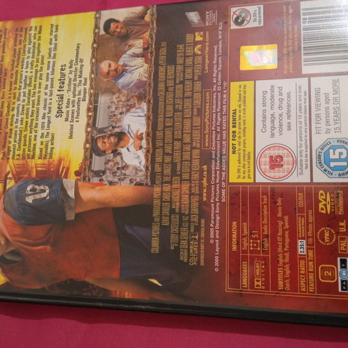 The Longest Yard DVD like new, comedy adventure, subbed