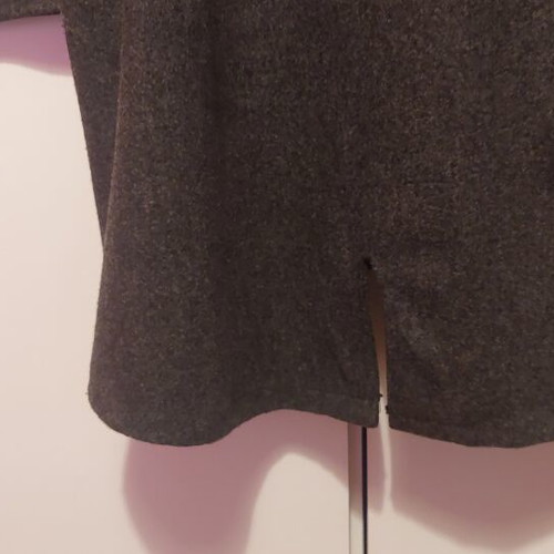 Light Jacket with Zipper and Hood used, gray, size 4XL