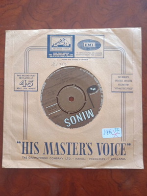 His Master's Voice vinyl record in excellent condition