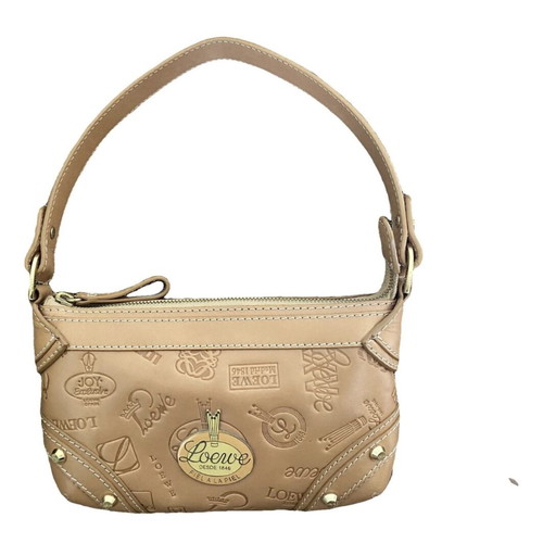 Loewe Puzzle Fold Pouch shoulder bag like new, beige leather
