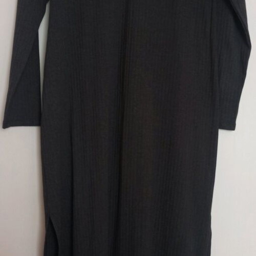 Aerie by American Eagle maxi grey rib dress like new Large