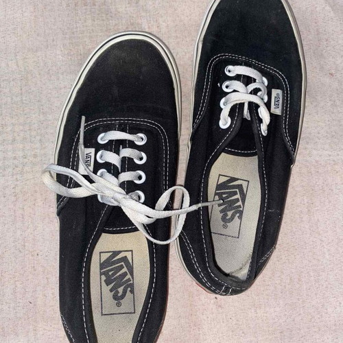 Vans sneakers used, black, size 38