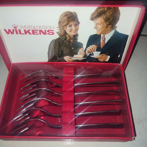 Wilkens Wert&Design vintage forks stainless steel 70s new