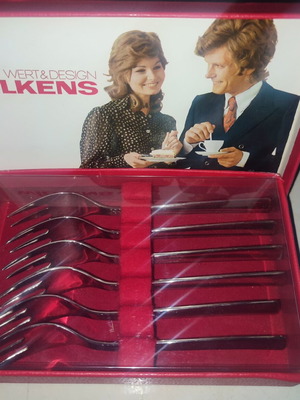 Wilkens Wert&Design vintage forks stainless steel 70s new