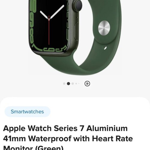 Apple Watch Series 7 41mm like new