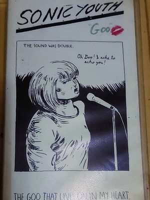 Sonic Youth Goo Video Album VHS like new