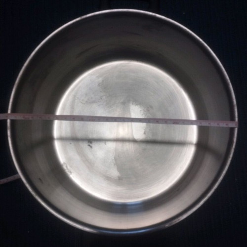 Pyramis stainless steel pot like new, 18/10 inox with handles