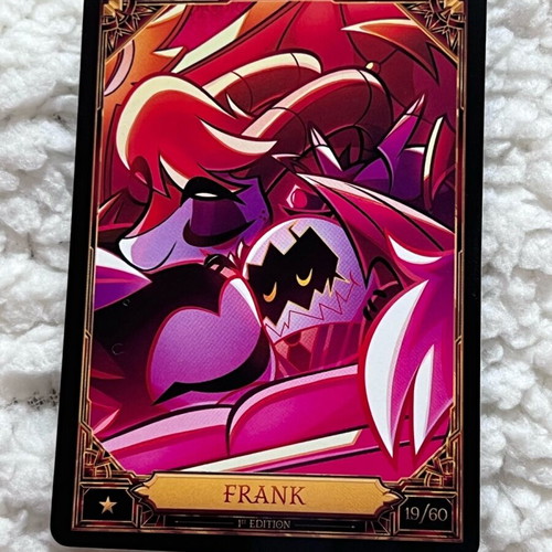 Hazbin Hotel trading cards Frank new