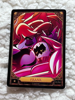 Hazbin Hotel trading cards Frank new