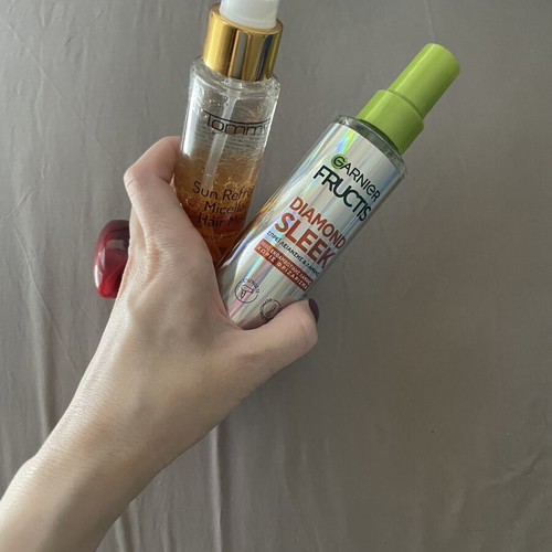 Fructis Diamond Sleek and Tommy G Sun Refresh Micellar Hair Mist like new