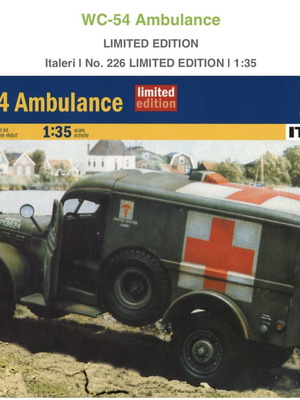 Italeri WC-54 Ambulance 1:35 Limited Edition καινούργιο μοντέλο