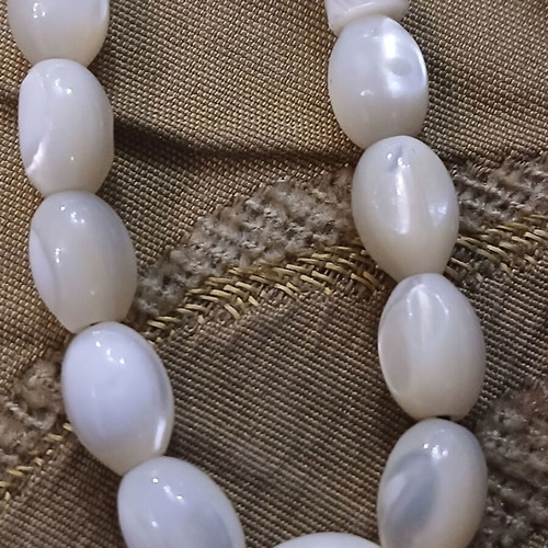 Komboloi mother of pearl vintage worry beads used