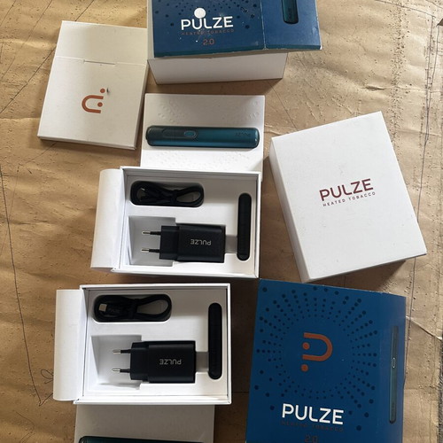 Pulze Heated Tobacco Device new, set of two