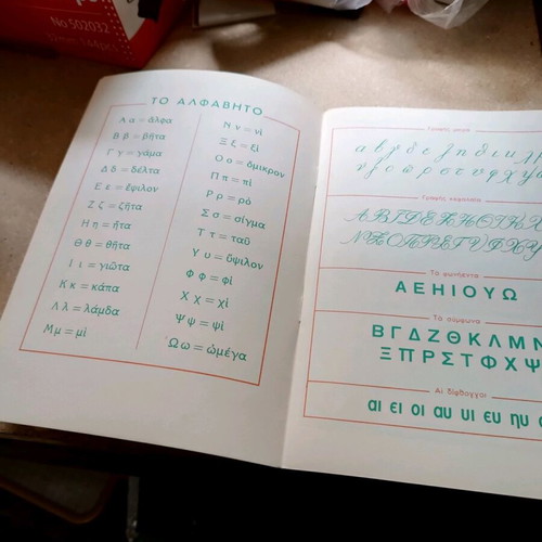 Set of 2 alphabet books like new, collectible 60s-70s