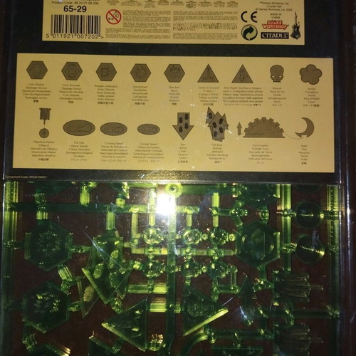 Warhammer 40k battlefield tokens new in original packaging