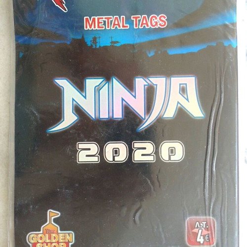 NINJA metal tag album, all glossy/foil, lot 149