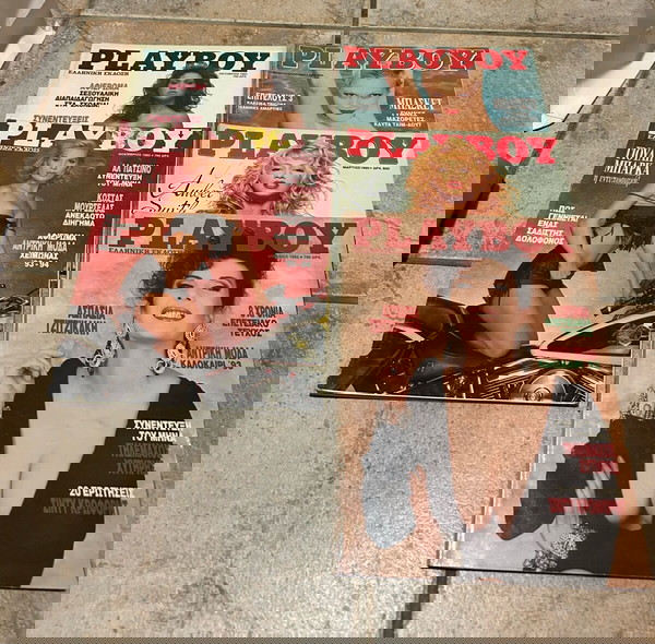 Playboy 5 τευχη πακετο του 1993