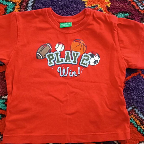 Baby summer t-shirts like new, pack of 7 pieces