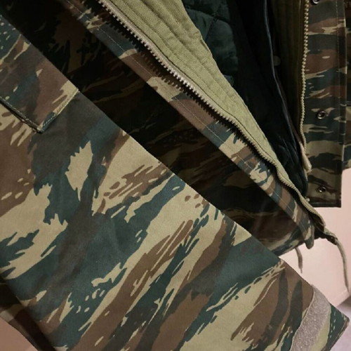 Jacket camouflage new, XXL with inner lining and hood