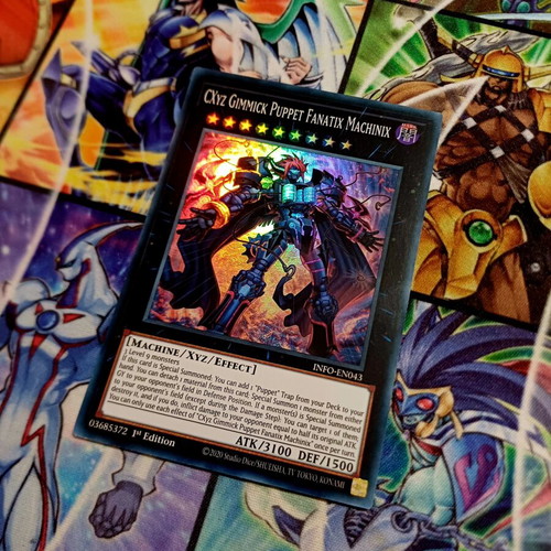 CXyz Gimmick Puppet Fanatix Machinix Yu-Gi-Oh! card