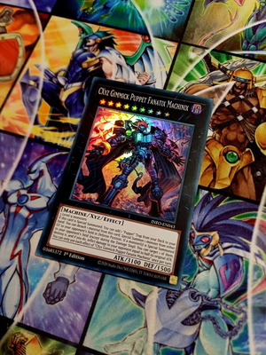 CXyz Gimmick Puppet Fanatix Machinix Yu-Gi-Oh! card