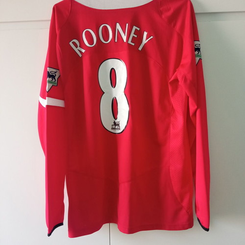 Manchester United Rooney vintage jersey used, size large