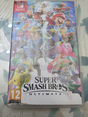 Nintendo Switch Super Smash Bros case used