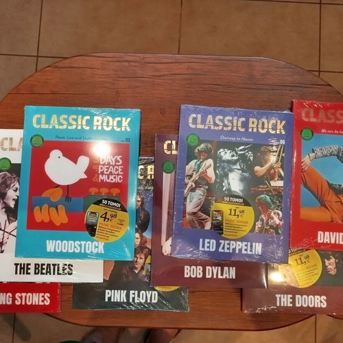 Classic Rock volumes 1-8 new in shrink wrap