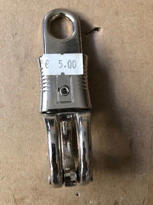 Reinforced Safety Hook nickel 11cm x 3.5cm new