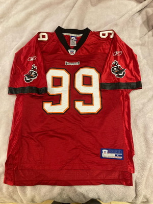 Reebok Authentic NFL Jersey 2003 Warren Sapp Tampa Bay Buccaneers μέγεθος L σαν καινούργιο