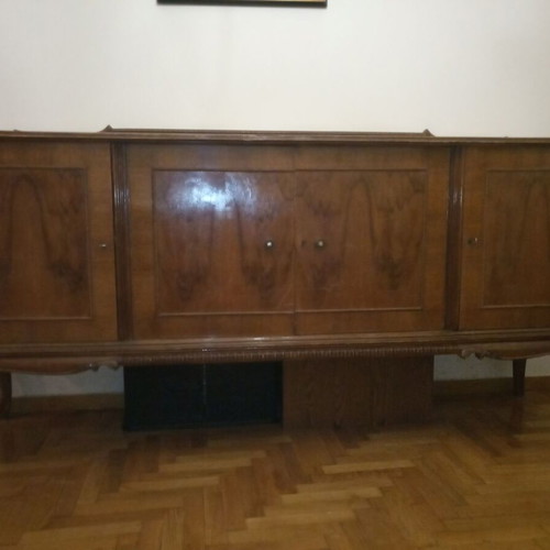 Marquetry buffet from the 1950s used, good condition