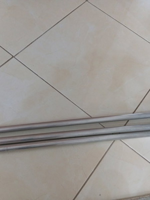 Shower Curtain Rod aluminum, like new, 0.72x1.50 m