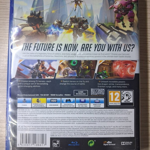 Overwatch PS4 Origins Edition game